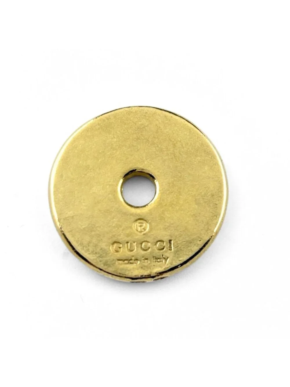 Gucci Coin Pendant YG Yellow Gold 18k